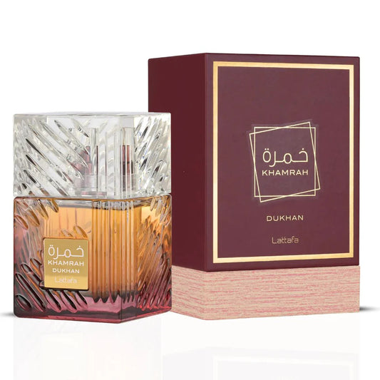 Lattafa Khamrah Dukhan Eau de Parfum 100ml — Unisex